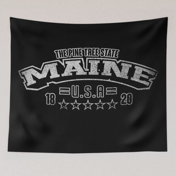 Item preview, Maine, The Pine Tree State designed and sold by HB Shirts.