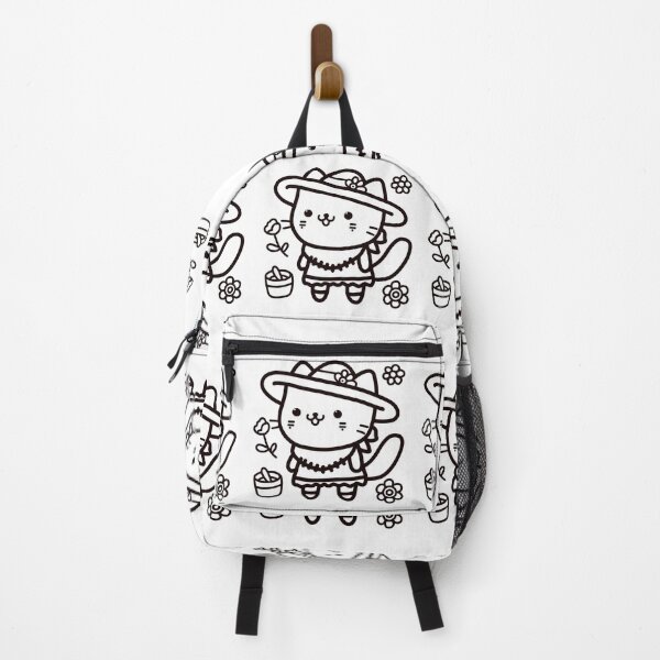 Item preview, KittyKat - Cute Smiley Cat with A Hat designed and sold by KittyKatCats.