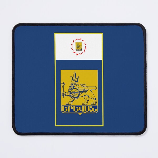 Item preview, Yerevan Flag & Coat of arms designed and sold by adamst555.