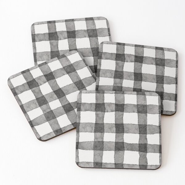 Item preview, CHRISTMAS BLACK GINGHAM by Monika Strigel designed and sold by SunlightStudios.