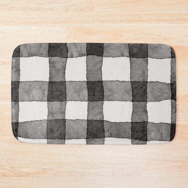 Item preview, CHRISTMAS BLACK GINGHAM by Monika Strigel designed and sold by SunlightStudios.