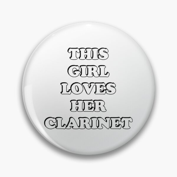 Item preview, This Girl Loves Her Clarinet designed and sold by Inspirationmotivation.