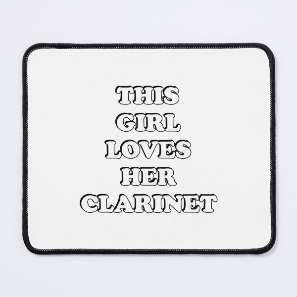 Item preview, This Girl Loves Her Clarinet designed and sold by Inspirationmotivation.