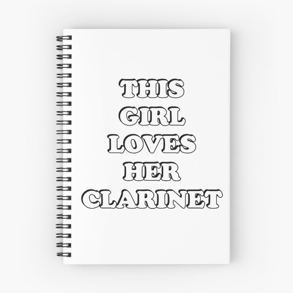 Item preview, This Girl Loves Her Clarinet designed and sold by Inspirationmotivation.