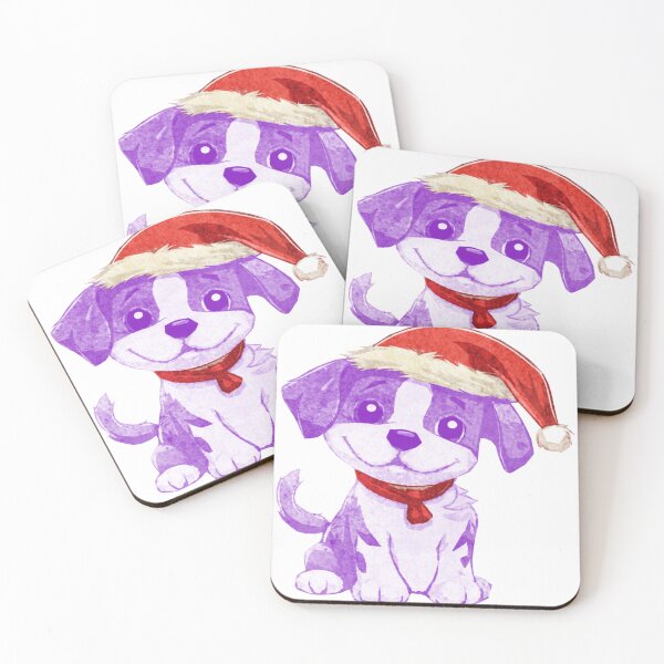 Item preview, Cute christmas dog designed and sold by kinpirks.