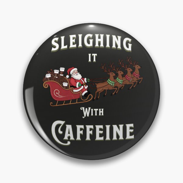 Item preview, Sleighing It With Caffeine (Santa and Coffee) designed and sold by No1Equestrian.