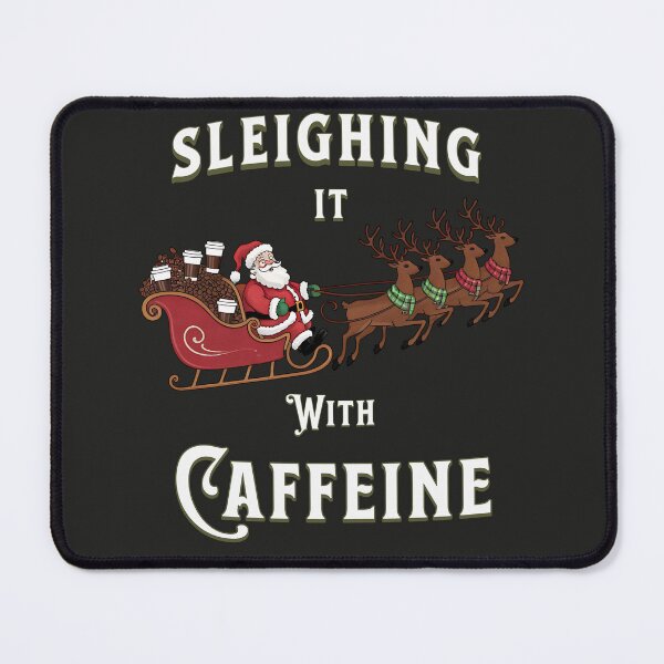 Item preview, Sleighing It With Caffeine (Santa and Coffee) designed and sold by No1Equestrian.