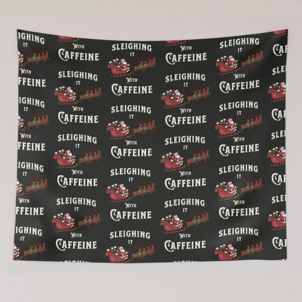 Item preview, Sleighing It With Caffeine (Santa and Coffee) designed and sold by No1Equestrian.