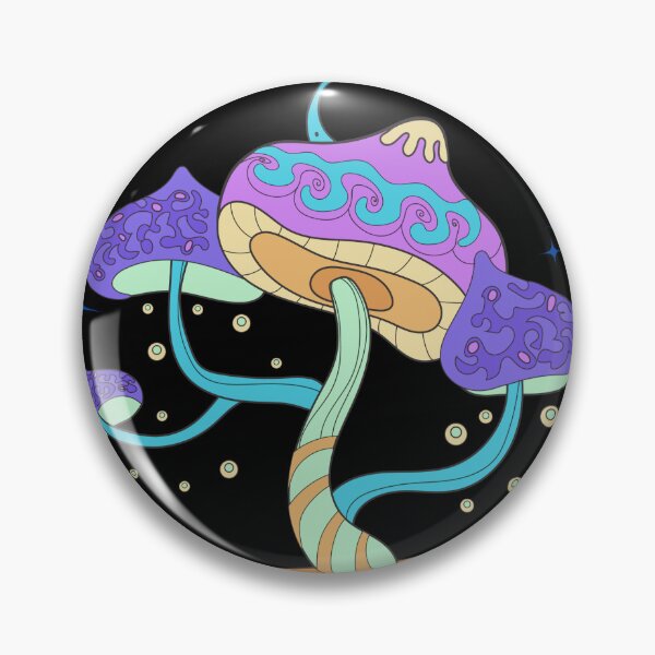 Item preview, Psilocybin Psychonaut designed and sold by PitchBlackIcon.