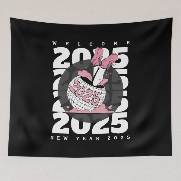 Item preview, Welcome New Year 2025 designed and sold by RockBeeDesigns.