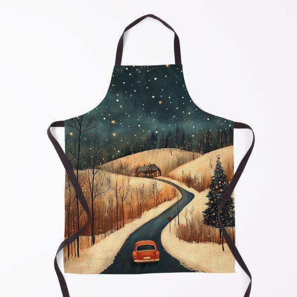 Item preview, Driving Home at Christmas designed and sold by FleurFrench.