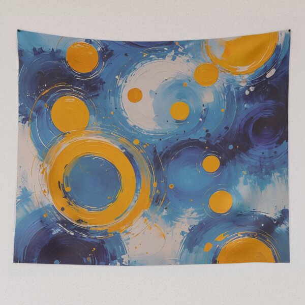 Item preview, Blue pattern designed and sold by blackwhiteblue.