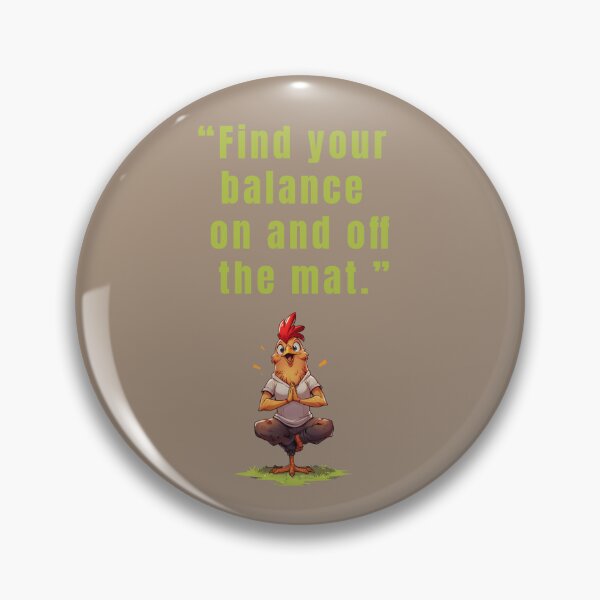 Item preview, FIND YOUR BALANCE ON AND OFF THE MAT, YOGA QUOTES designed and sold by La Loca.