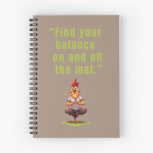 Item preview, FIND YOUR BALANCE ON AND OFF THE MAT, YOGA QUOTES designed and sold by La Loca.
