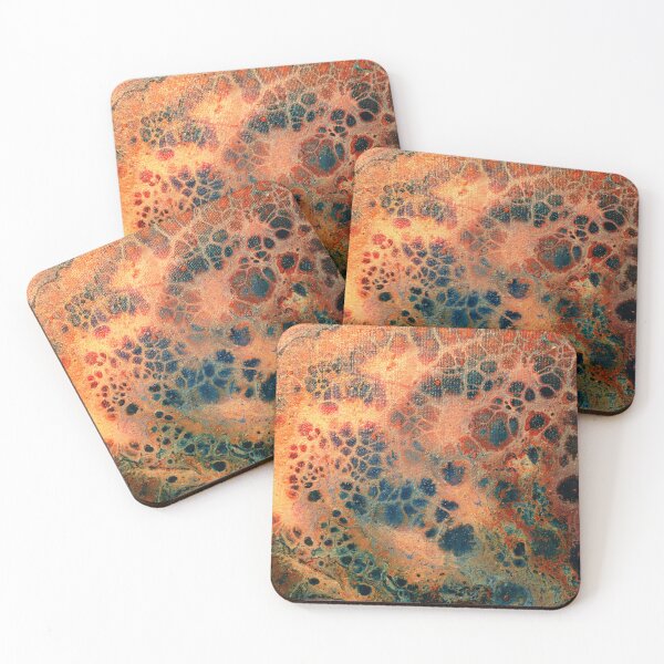 Item preview, Abstract Crimson and Frost designed and sold by VariARTyPrints.