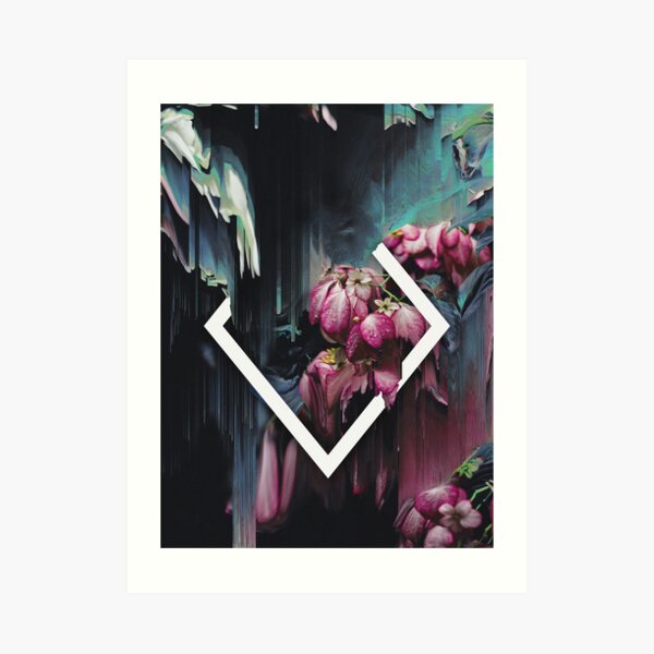DARK ORCHID 1 Art Print