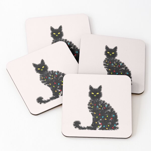 Item preview, Black cat or Christmas tree? Black Cat Christmas Tree. designed and sold by JAGA-ALIME.