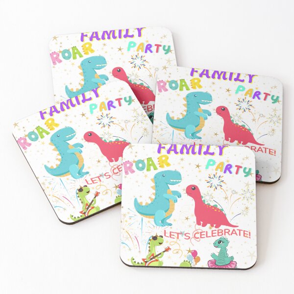 Item preview, Dinasaur Family , Roar Party  designed and sold by emanabusara.