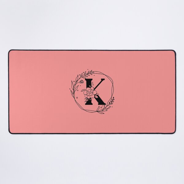Item preview, K Botanical Monogram, Monogram K, Letter K designed and sold by Spike The Punch Design Co..