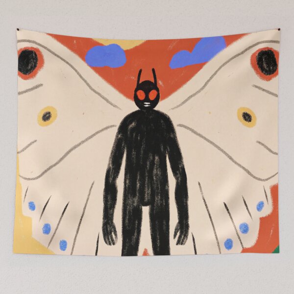 Item preview, Mothman 18 designed and sold by AIfolklore.