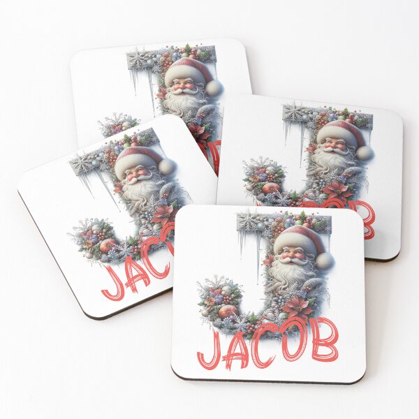 Item preview, Name Jacob. My name is Jacob. Christmas initial. designed and sold by MagelliShop.