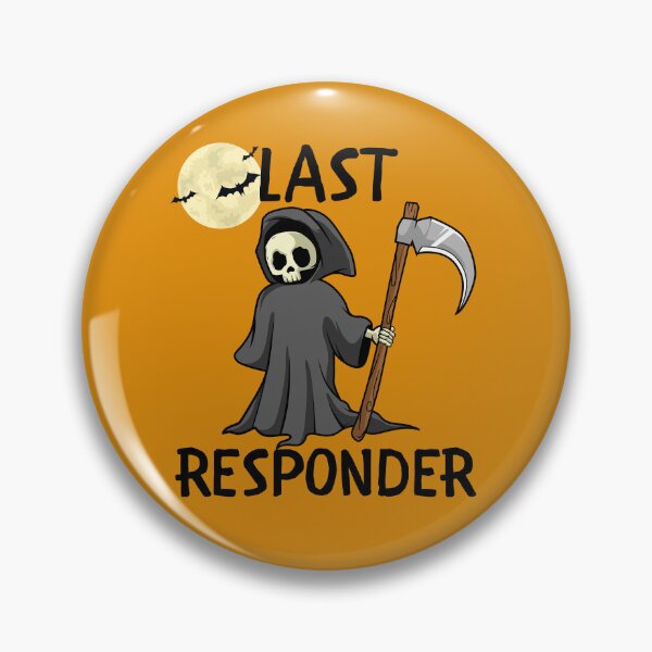Artikelvorschau, Letzter Responder süßer Sensenmann Halloween entworfen und verkauft von Lady-Frost.