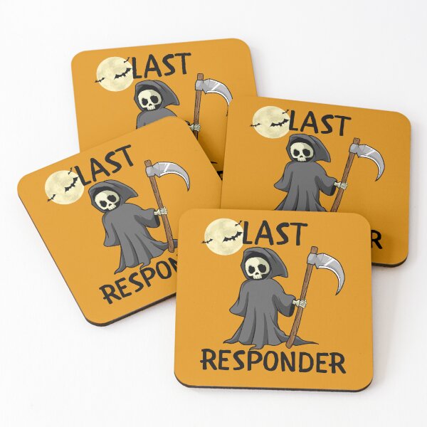 Item preview, Last responder cute grim reaper halloween designed and sold by Lady-Frost.