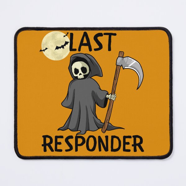 Item preview, Last responder cute grim reaper halloween designed and sold by Lady-Frost.