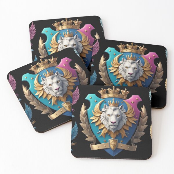 Item preview, Futuristic Heraldry: Medieval Coats of Arms Reimagined with Modern Whimsy designed and sold by subhamkapoor.