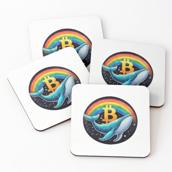 Item preview, Crypto Humpback Whale in Rainbowcore designed and sold by Mechanical-Artt.