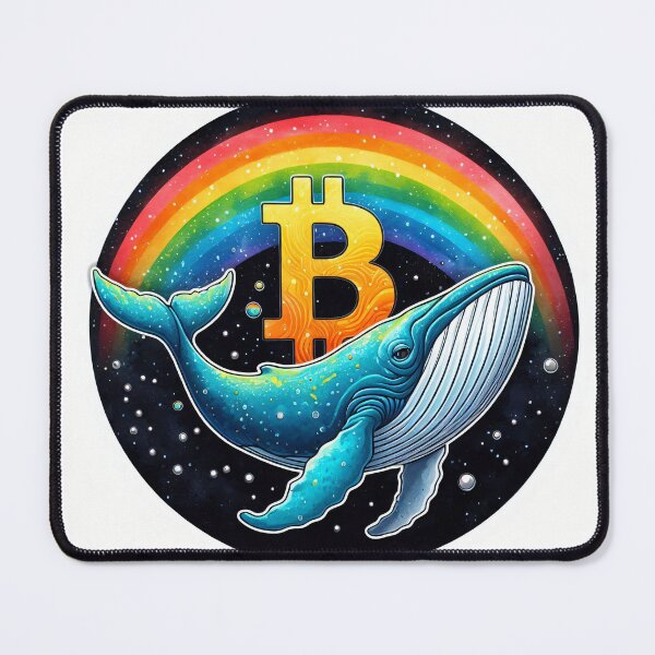 Item preview, Crypto Humpback Whale in Rainbowcore designed and sold by Mechanical-Artt.