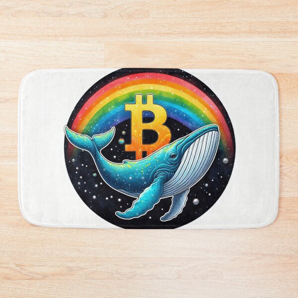 Item preview, Crypto Humpback Whale in Rainbowcore designed and sold by Mechanical-Artt.