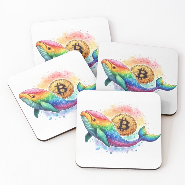 Item preview, Crypto Humpback Whale in Rainbowcore designed and sold by Mechanical-Artt.