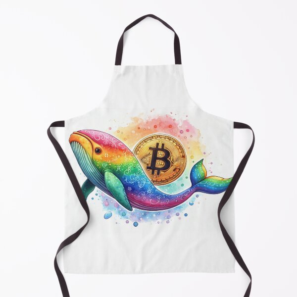 Item preview, Crypto Humpback Whale in Rainbowcore designed and sold by Mechanical-Artt.
