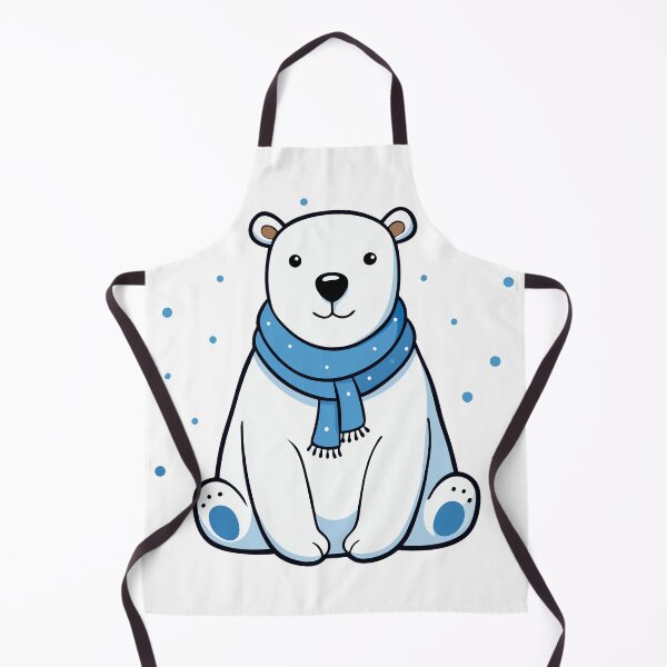 Item preview, Scarfed Polar Bear designed and sold by omerfdln34.