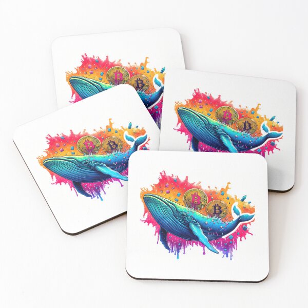 Item preview, Playful Humpback Whale in Rainbowcore designed and sold by Mechanical-Artt.