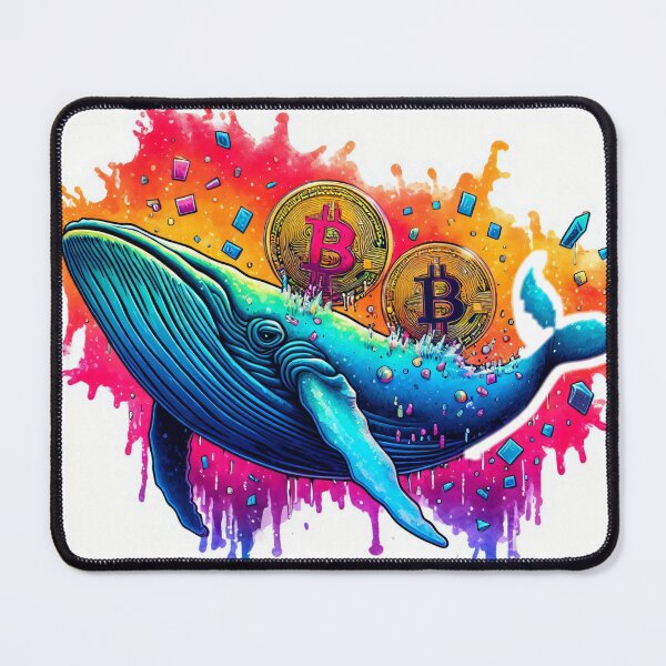 Item preview, Playful Humpback Whale in Rainbowcore designed and sold by Mechanical-Artt.