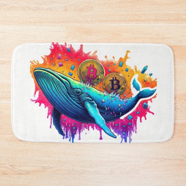 Item preview, Playful Humpback Whale in Rainbowcore designed and sold by Mechanical-Artt.