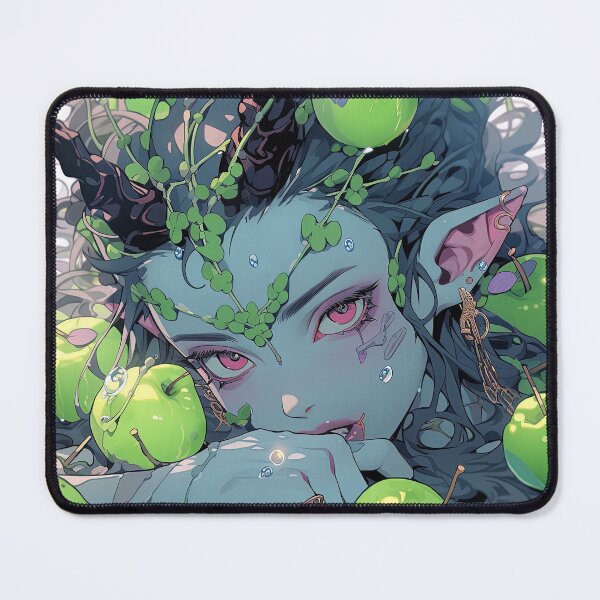 Item preview, Fantasy Apple Demon Anime Girl designed and sold by bubblegoth.