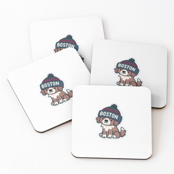 Item preview, Botston Winter Doggy designed and sold by SulSulStickers.