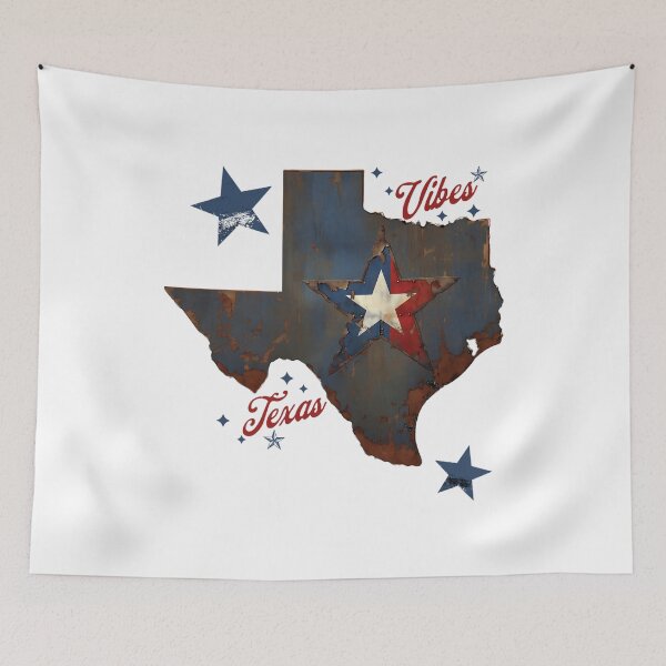 Item preview, Texas Vibes Texas Shaped Design designed and sold by MudcreekDesign.