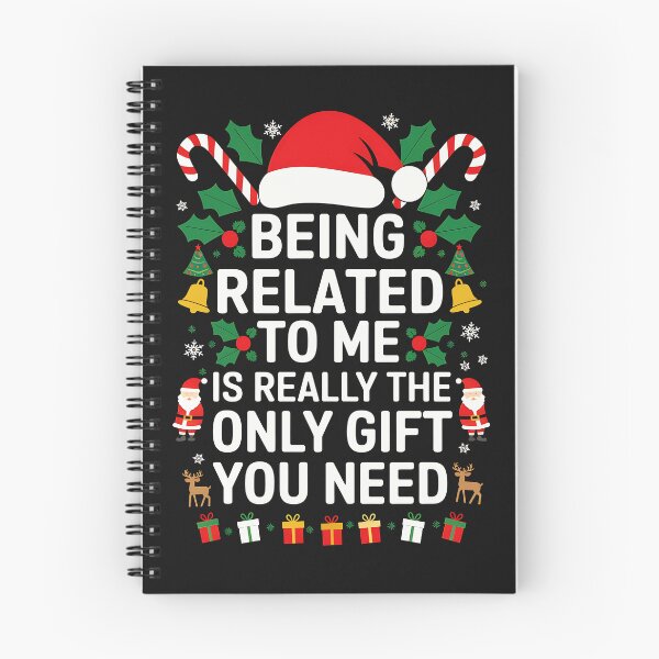 Item preview, Being Related to Me Funny Christmas designed and sold by WildPalette-Art.