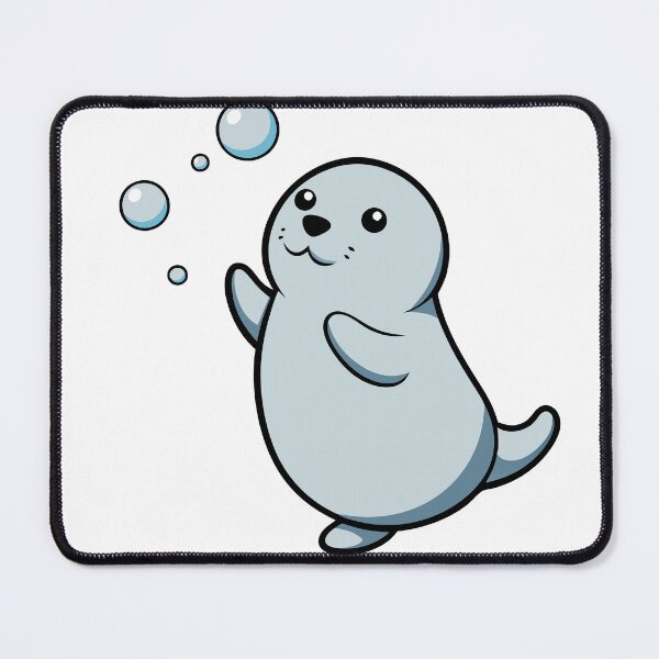 Item preview, Snowball-Tossing Seal designed and sold by omerfdln34.