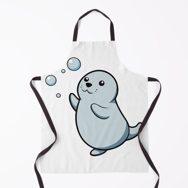 Item preview, Snowball-Tossing Seal designed and sold by omerfdln34.