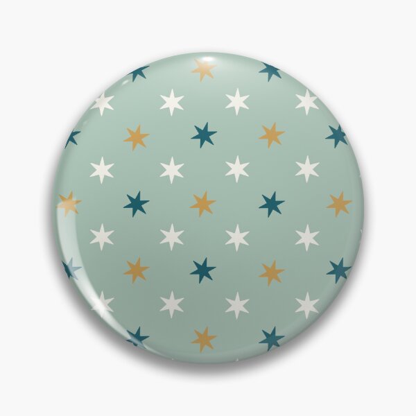 Item preview,  Multicolored Stars on Mint Green designed and sold by Elisabeth Coelfen.