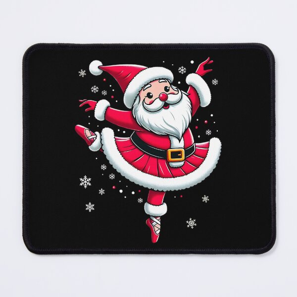Item preview, Funny Santa Dance Ballet 2025 gifts, ballerina girl for womens designed and sold by ArtByKatti.