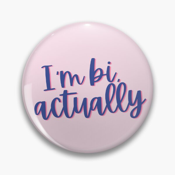 Item preview, Heartstop Quote I'm Bi Actually designed and sold by baranskini.