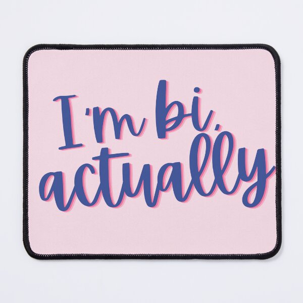 Item preview, Heartstop Quote I'm Bi Actually designed and sold by baranskini.