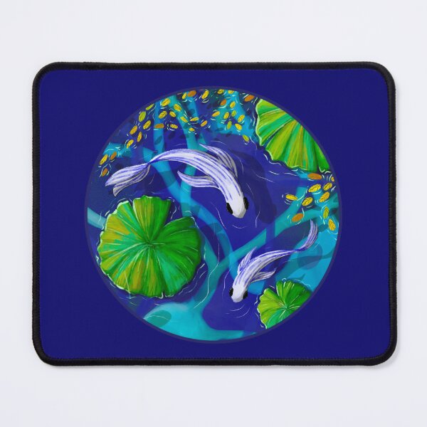 Item preview, Zebrafish in a pond with neurons 1 designed and sold by Pleiotrop-Art.