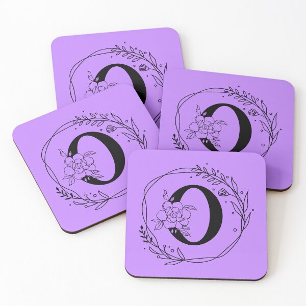 Item preview, O Botanical Monogram, Monogram O, Letter O designed and sold by Spike The Punch Design Co..